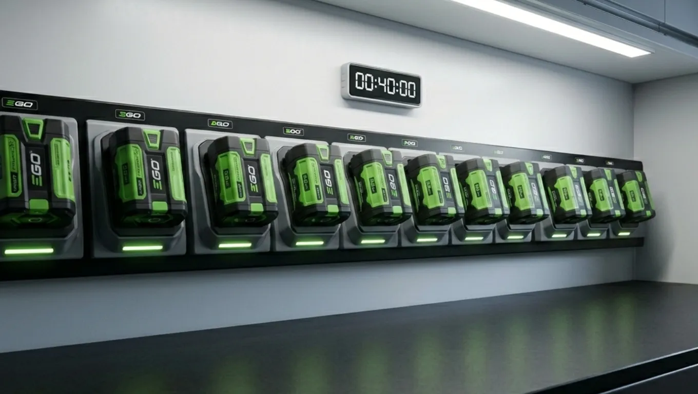 Различни размери батерии Ego Power+ ARC Lithium от 2.5Ah до 12Ah