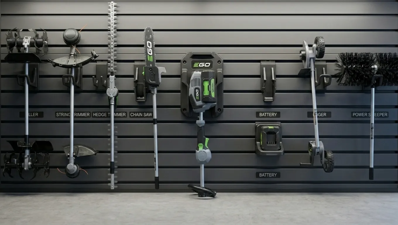 Задвижваща глава Ego Power+ Multi-Tool с различни приставки