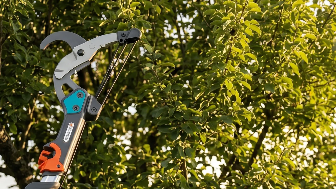 Gardena SlimCut ножици клони поддръжка на остриетата