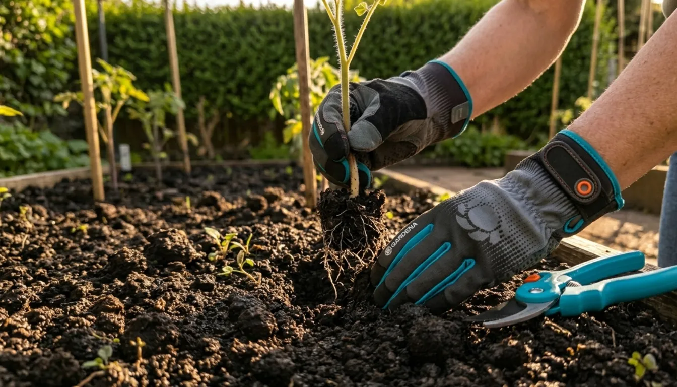 Ръкавици за градина Gardena – Oeko-Tex, Mobile Touch и нитрилна защита