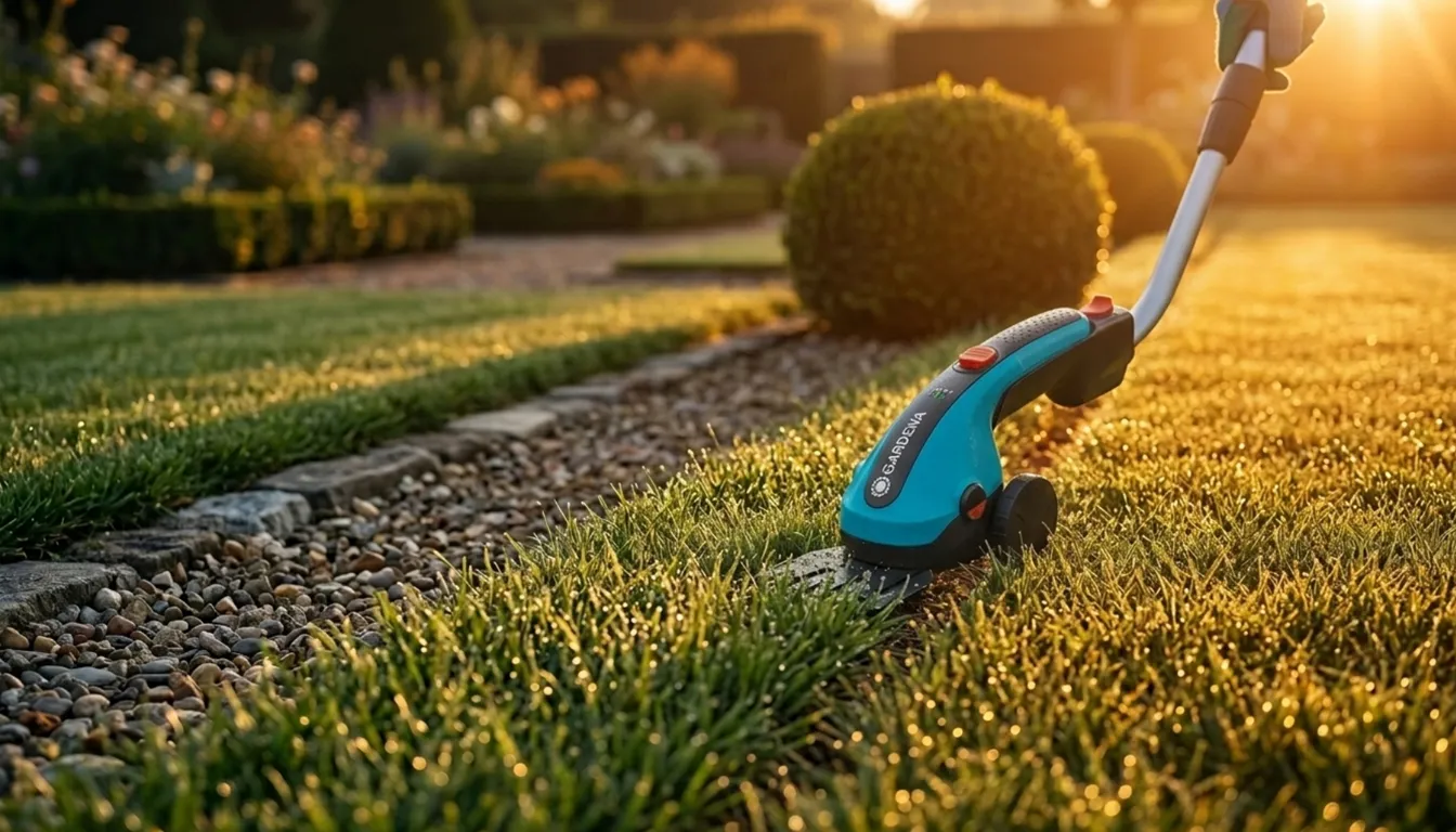 Ножици за трева и храсти Gardena ComfortCut – прецизен ръб без навеждане