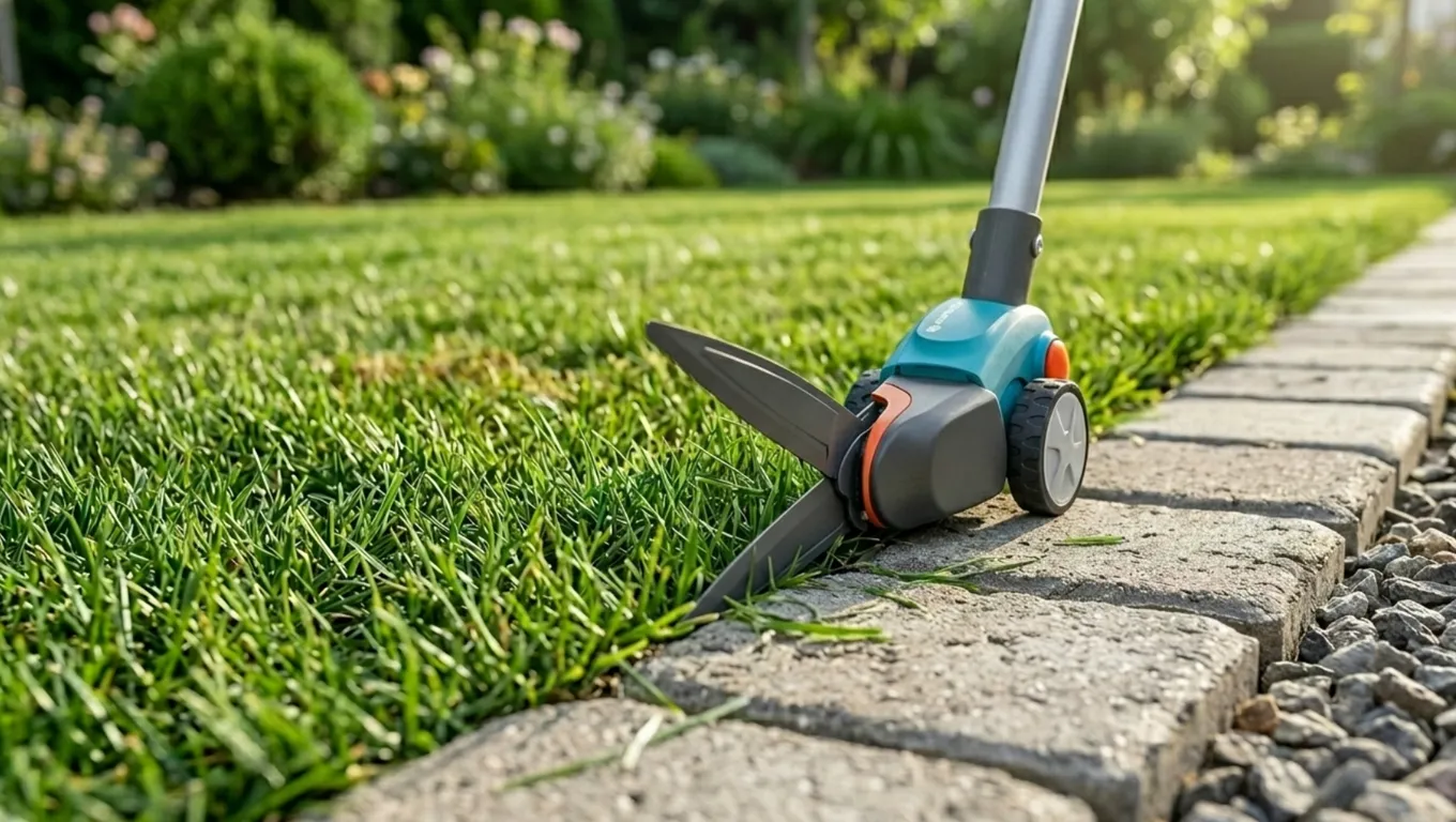 Gardena ClassicCut Li Set телескопична дръжка колелца ръб трева