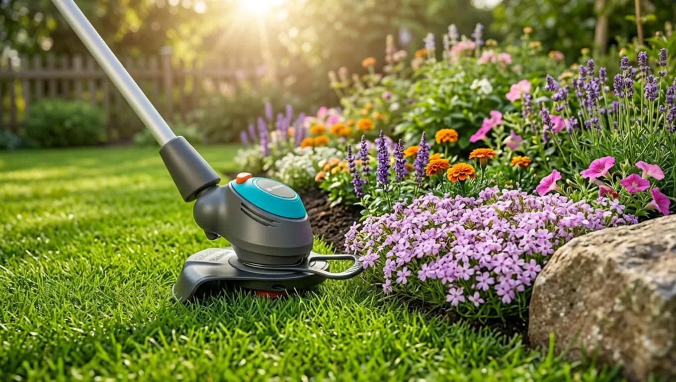 Gardena RotorCut пластмасови остриета vs нишка тример