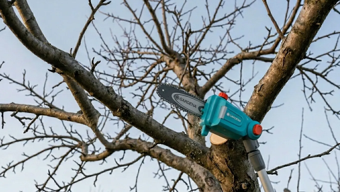 Gardena акумулаторни ножици клони EasyCut HighCut TCS P4A 18V