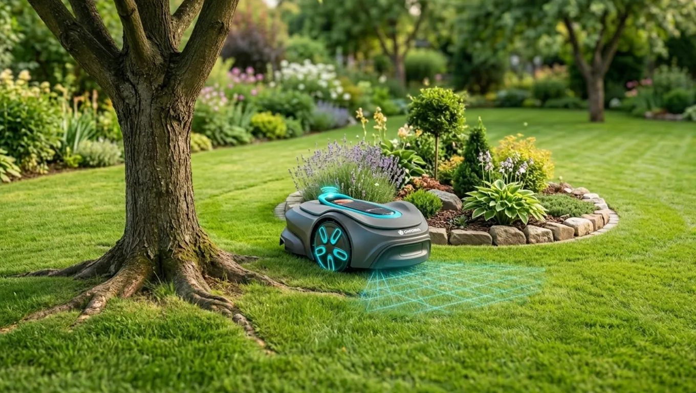 Gardena SILENO роботизирана косачка на тревна площ