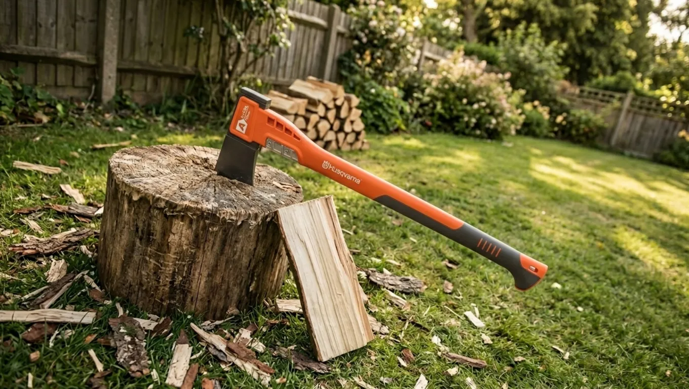Husqvarna S1600, S2800 и Swedish Splitting Maul – три нива за разцепване на дърва