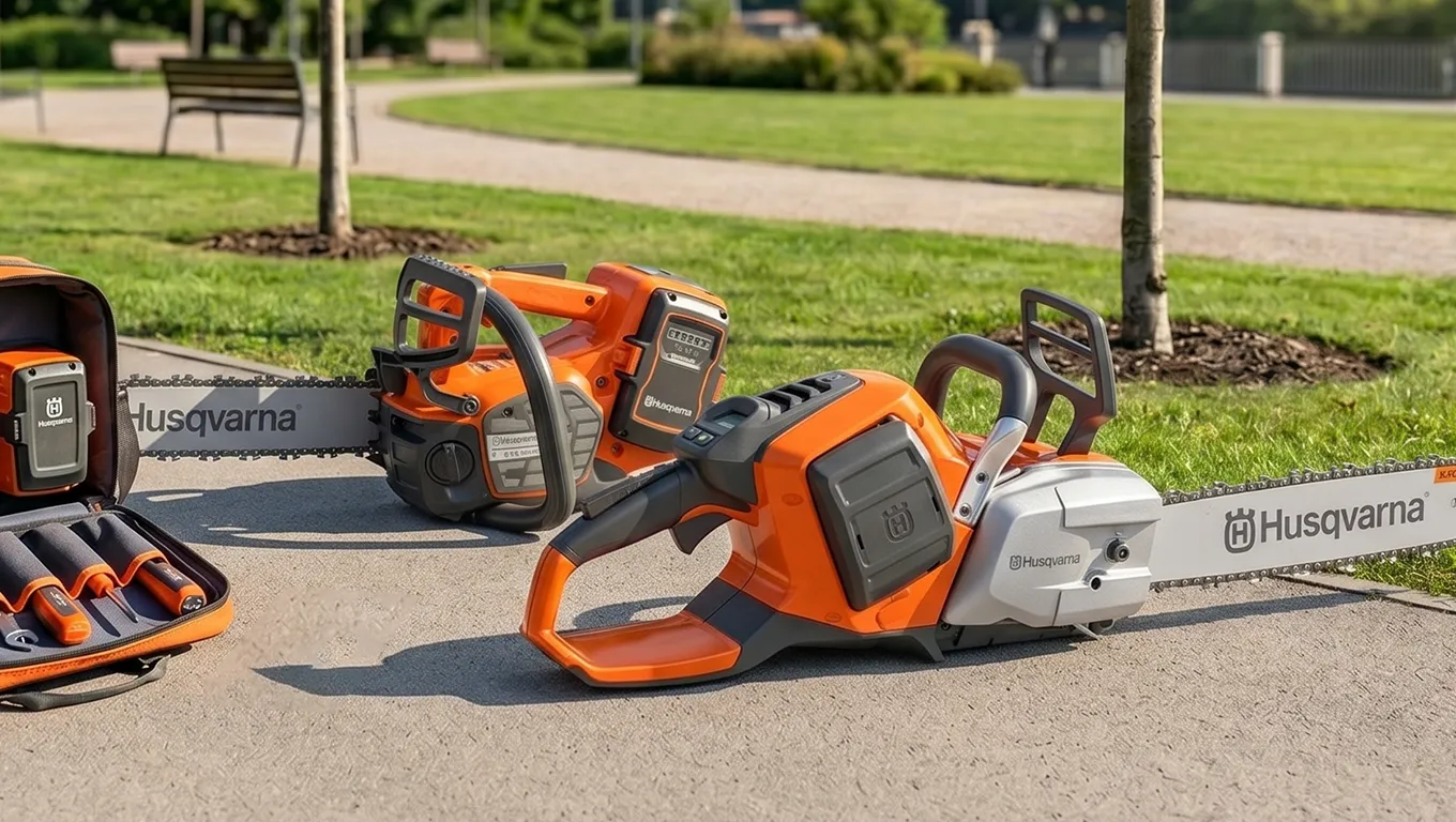 Husqvarna Fleet Services приложение и батерия за акумулаторен трион