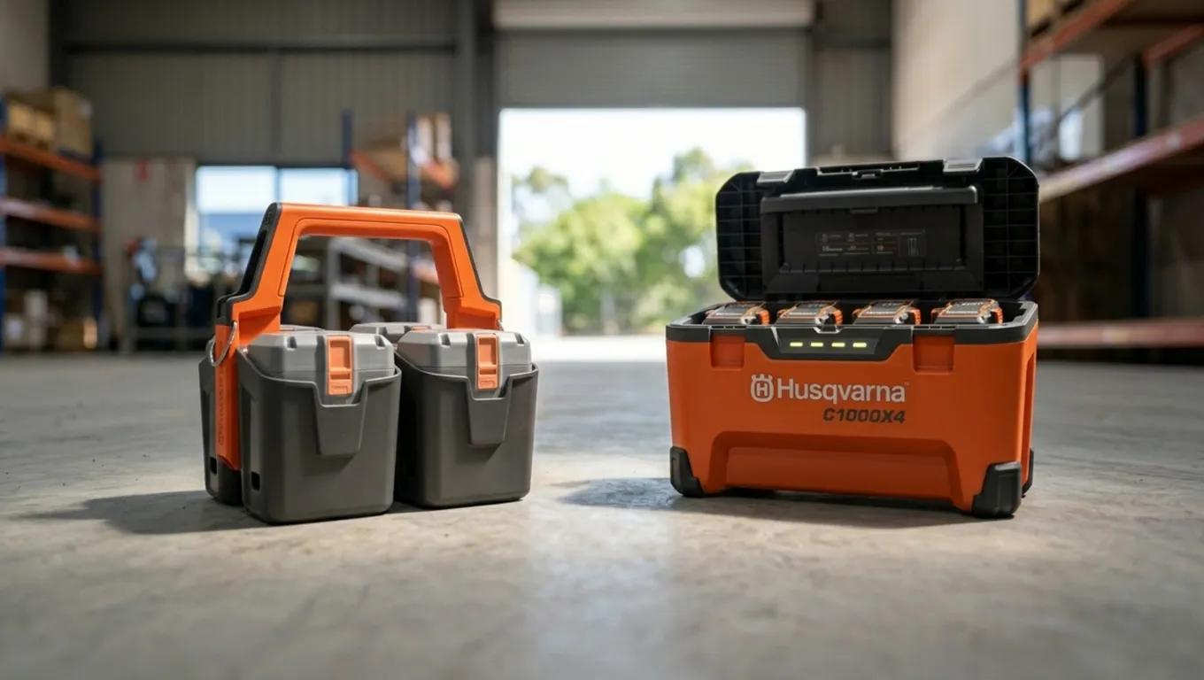 Husqvarna BLi Battery BMS Cell Balancing 400 цикъла – съхранение и живот на Li-ion