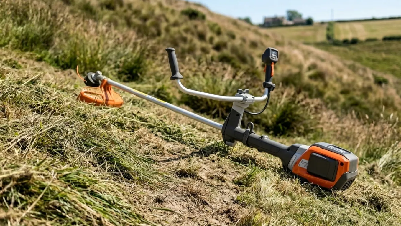 Husqvarna 535RXT Combi-guard – смяна Tap'n Go тример глава и метален нож