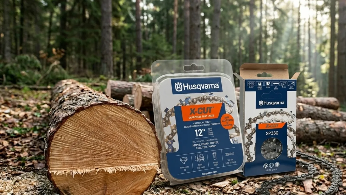 Поддръжка на шина за верижен трион Husqvarna – износване и смяна