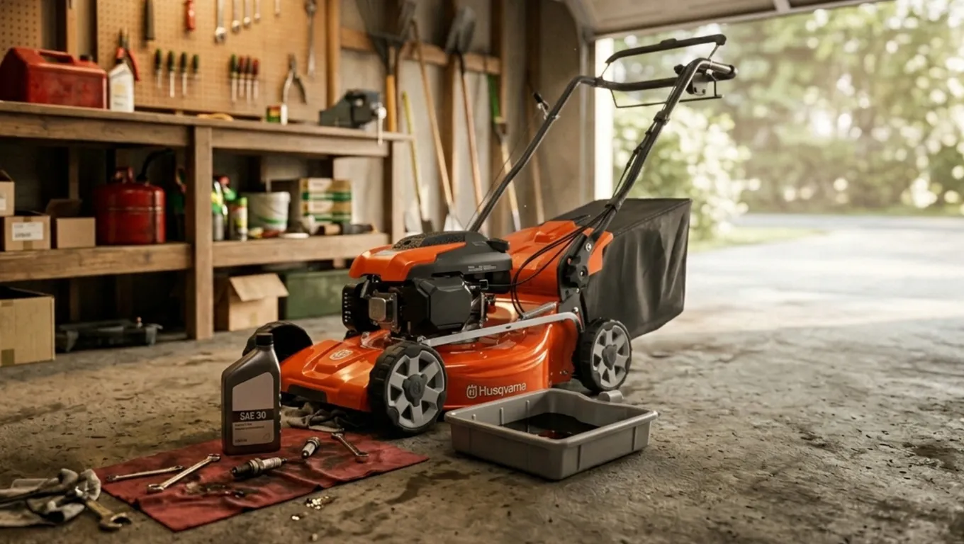 Сравнение бензинова, акумулаторна и роботизирана косачка Husqvarna