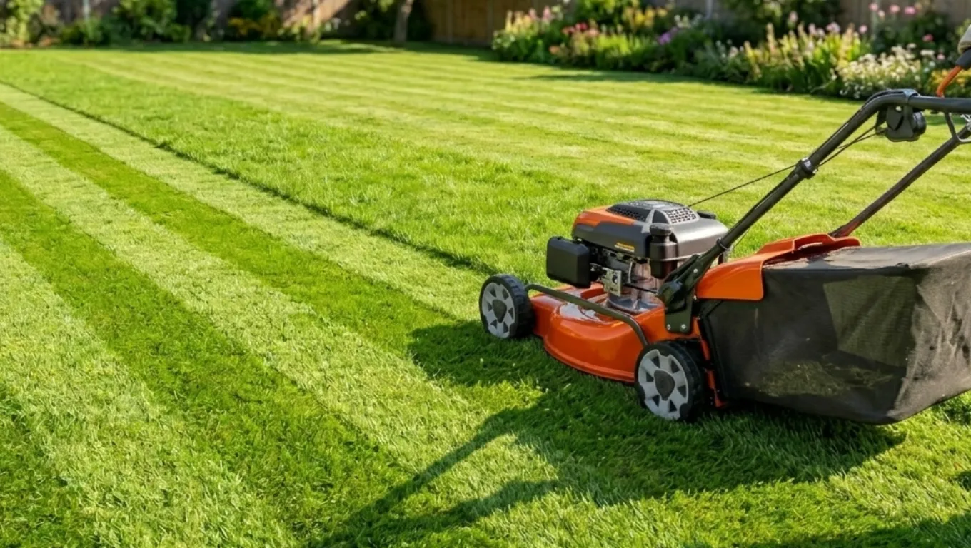 Поддръжка на бензинова косачка Husqvarna – масло, нож и свещ