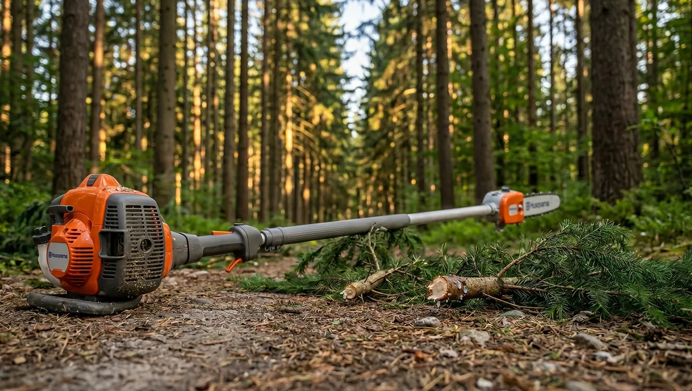 Husqvarna 525DEPS MADSAW диелектричен прътов трион около ел. мрежа