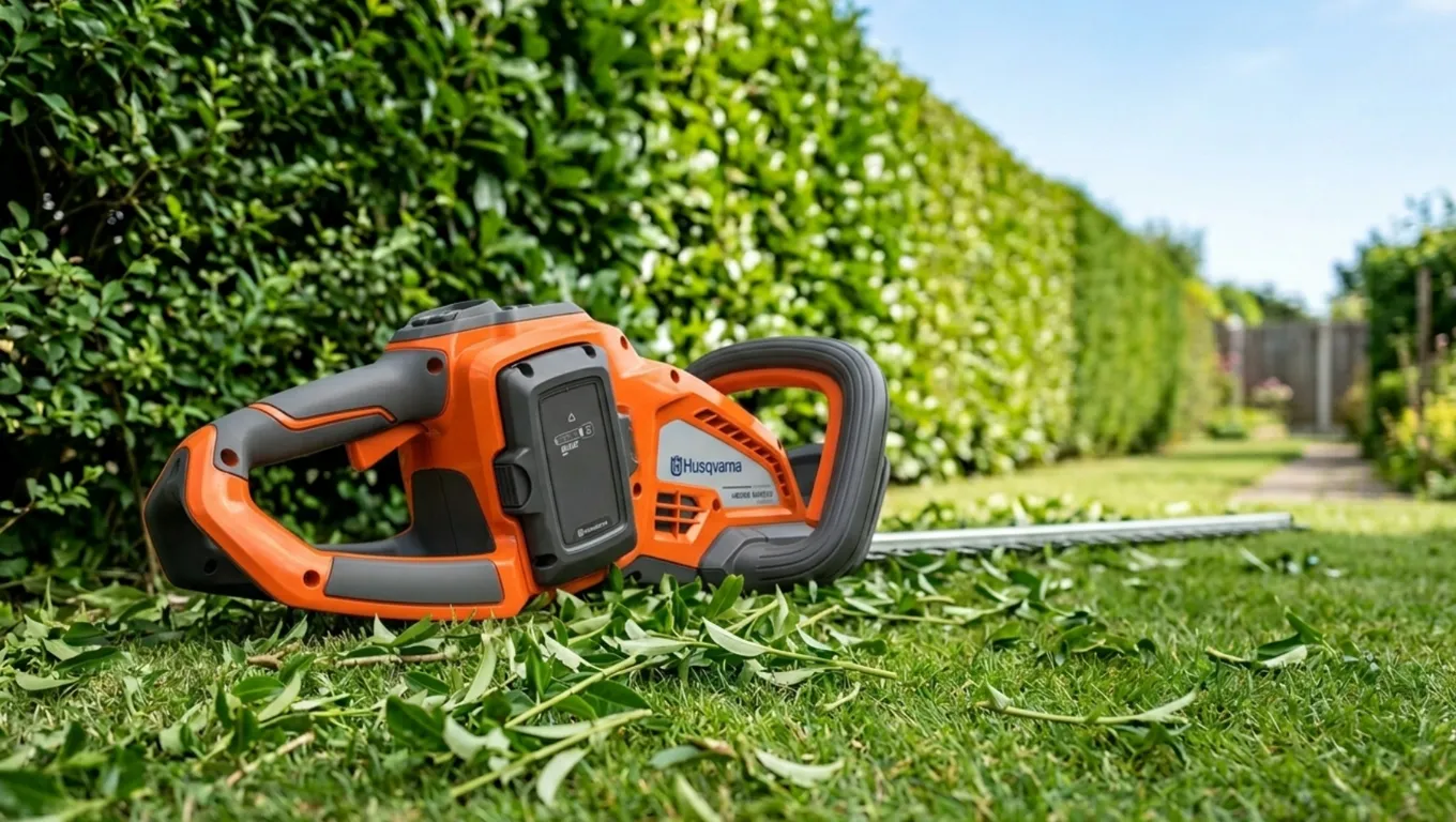Поддръжка и смазване на ножици за жив плет Husqvarna – острота и съхранение