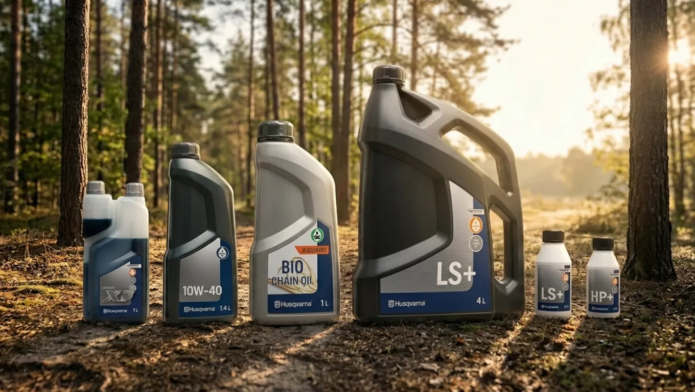 Husqvarna HP XP+ LS+ 2-тактово масло 50:1 JASO-FD – три нива за домашни и про машини