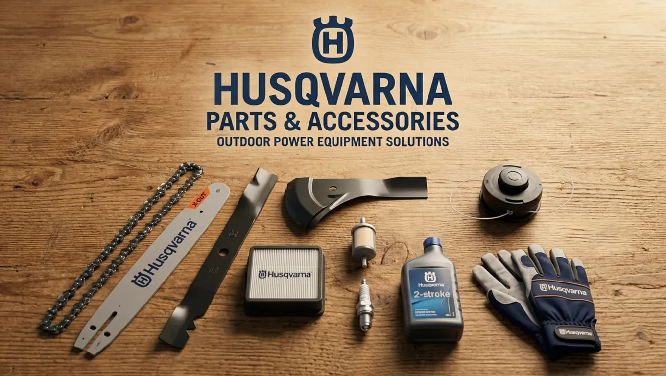 Husqvarna намиране на оригинална част – серийни номера, exploded view и артикулни кодове