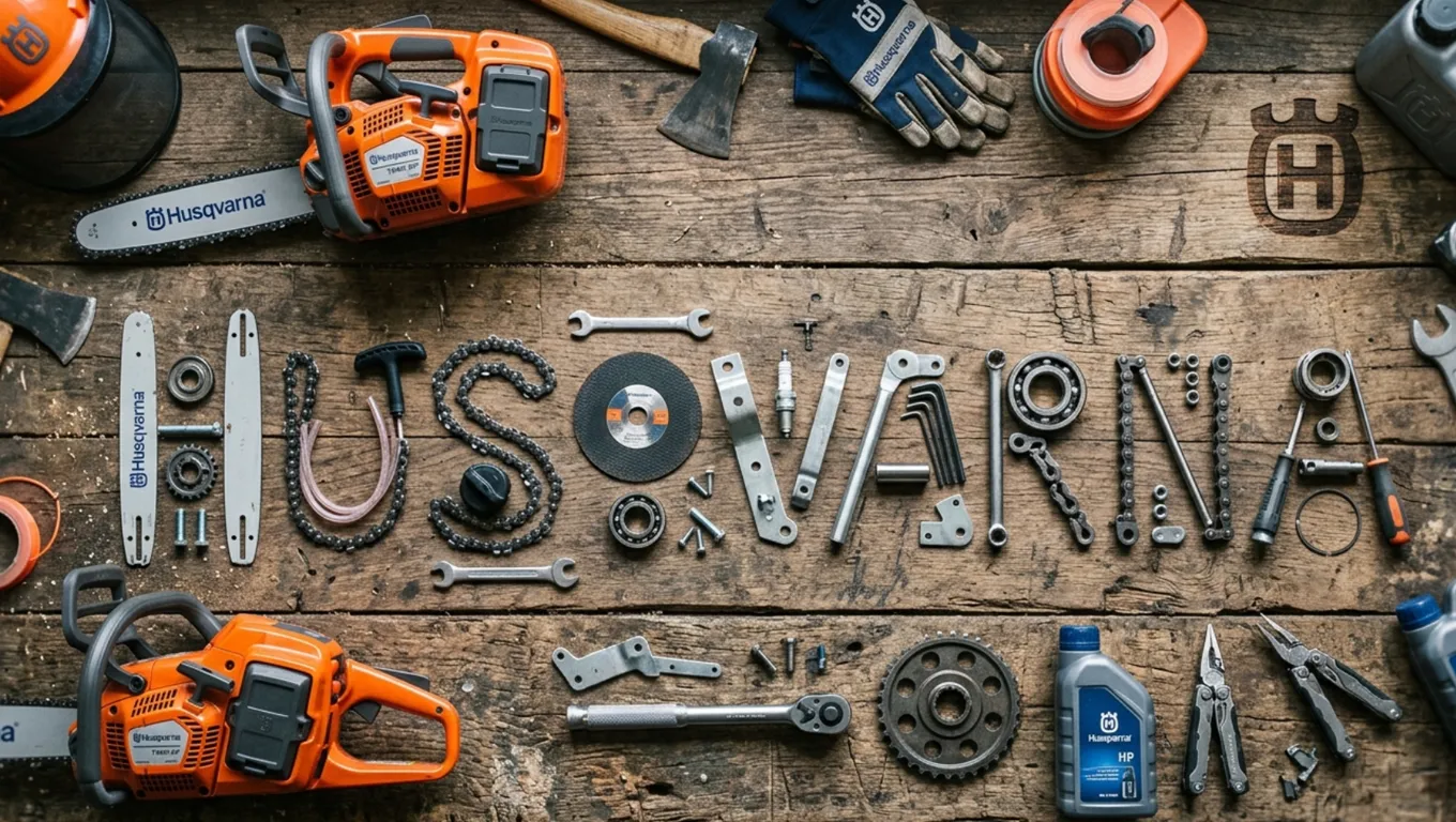 Husqvarna оригинални части – въздушни филтри, свещи и shear pins за всяка машина