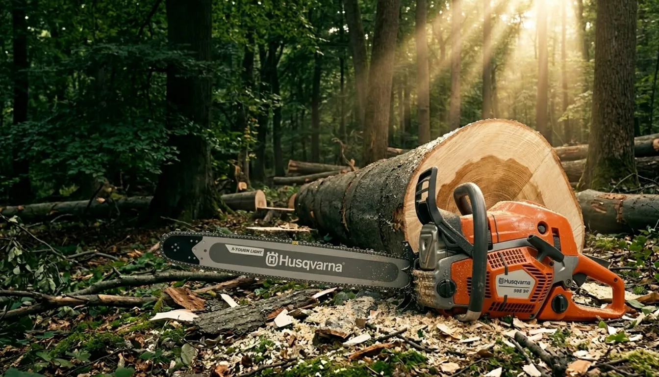 Професионални верижни триони Husqvarna – мощност за всеки горски обект