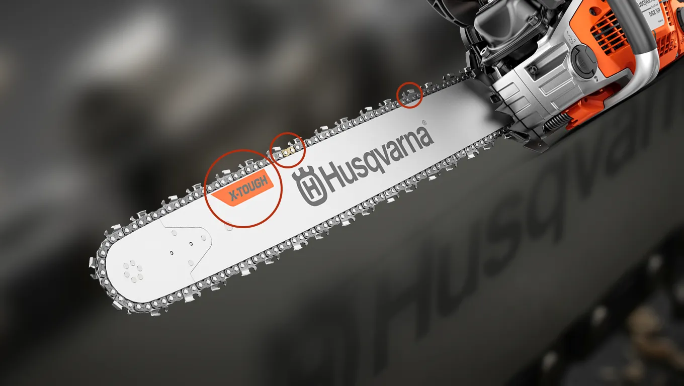 Husqvarna X-CUT верига и шина за верижен трион