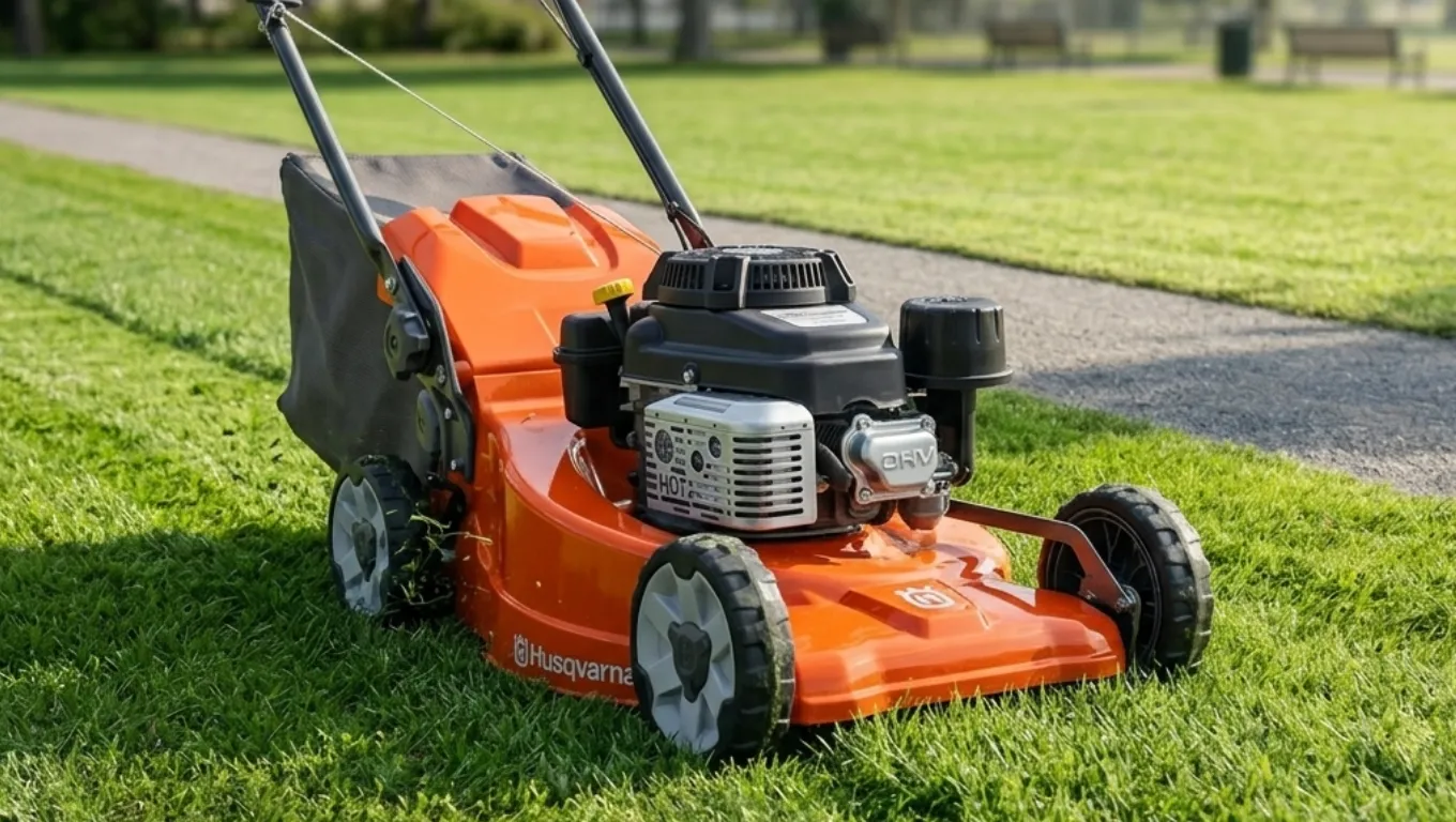 Husqvarna W520 професионална walk-behind косачка за паркове и спортни обекти