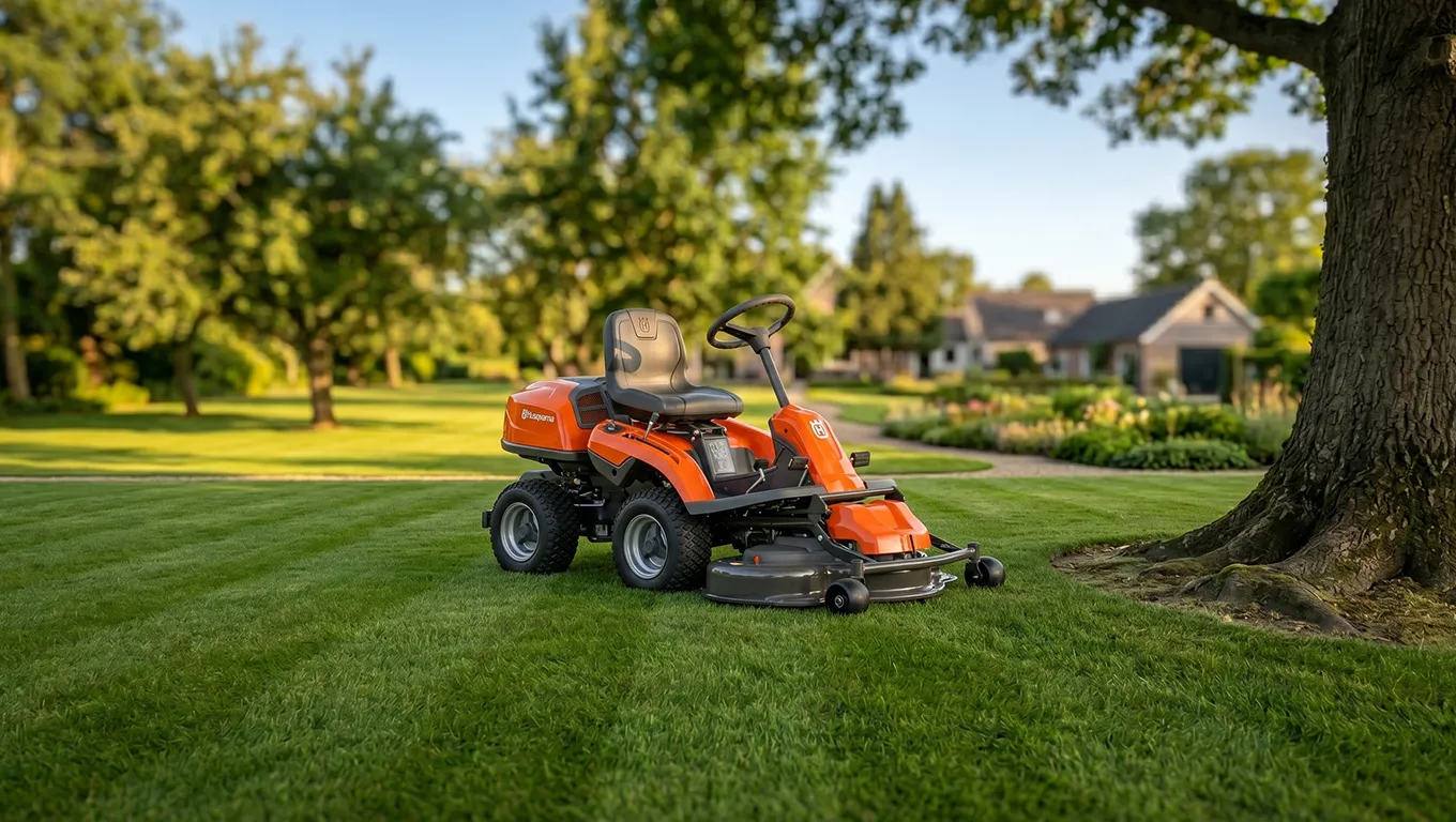 Husqvarna R316TX AWD райдер с Combi Deck BioClip и задно изхвърляне