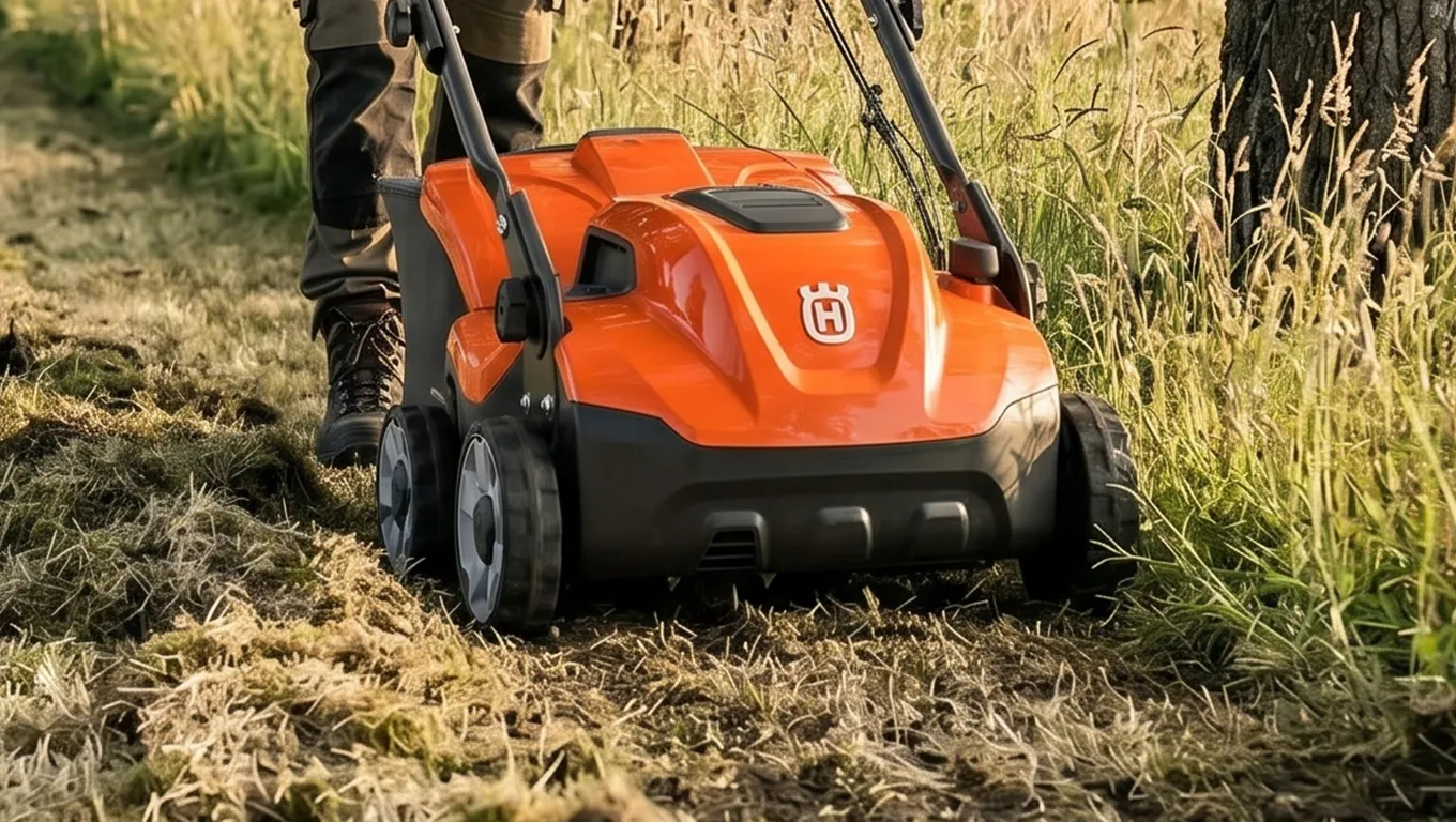 Husqvarna S138i акумулаторен скарификатор Dual Battery Slots 36V тих