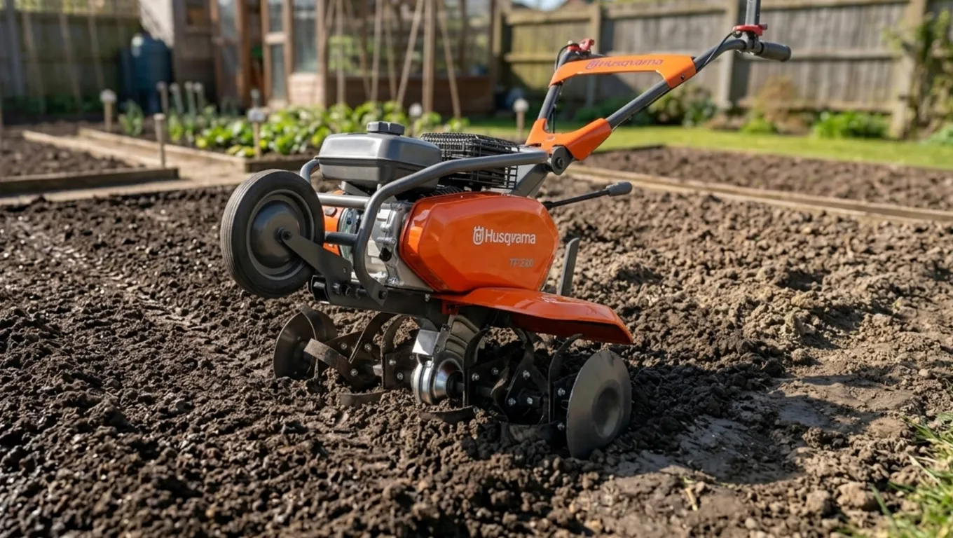 Husqvarna TF230 мотофреза предни лопатки 75 cm 30 cm дълбочина
