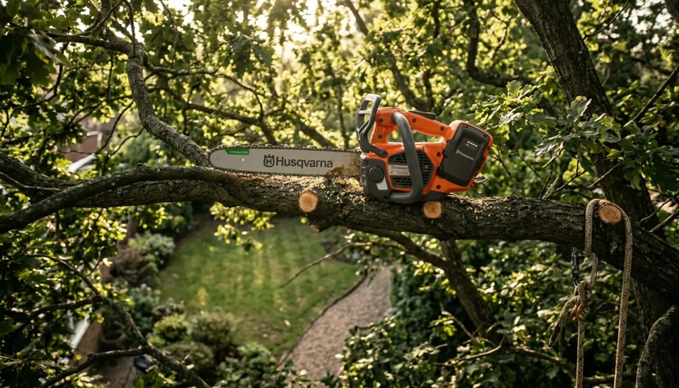 Триони за поддръжка на дървета Husqvarna – избор на арбористи